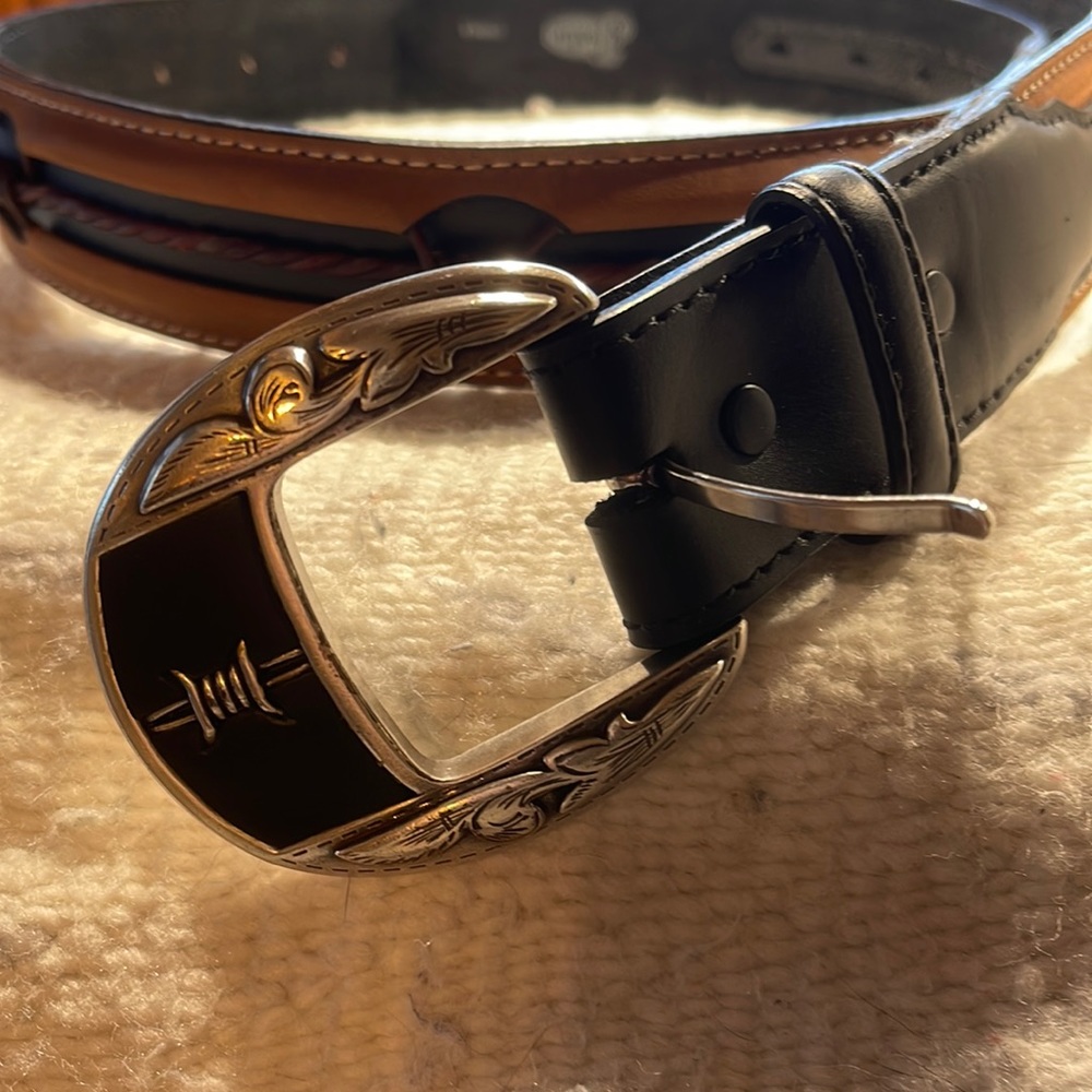 Justin’s men’s belt size 38